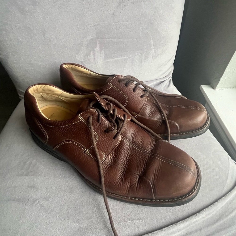 Johnston & Murphy Shuler Bicycle Leather Lace‎ Up Oxford Shoe